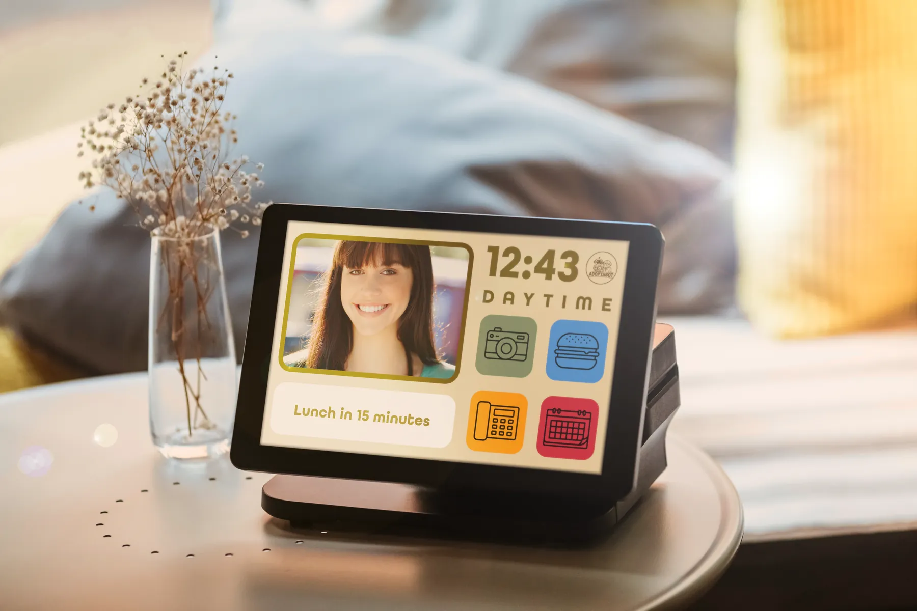 Adoptabot PAL product mockup showing the interface design